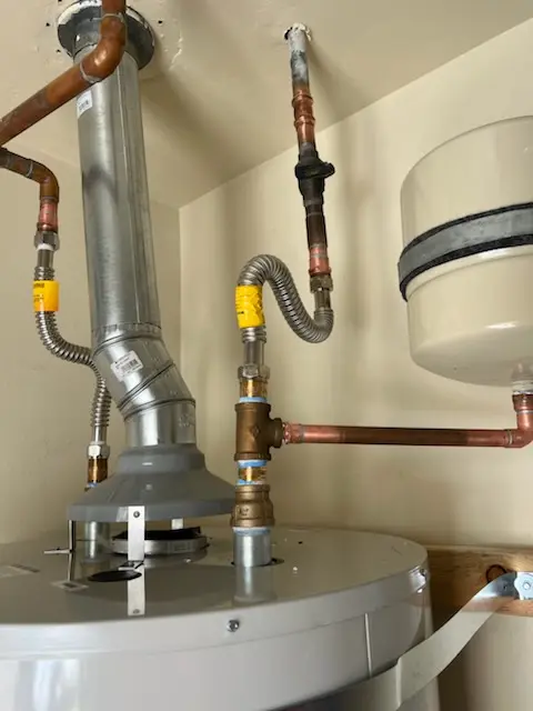 Water heater installation and plumbing repair in Blaine